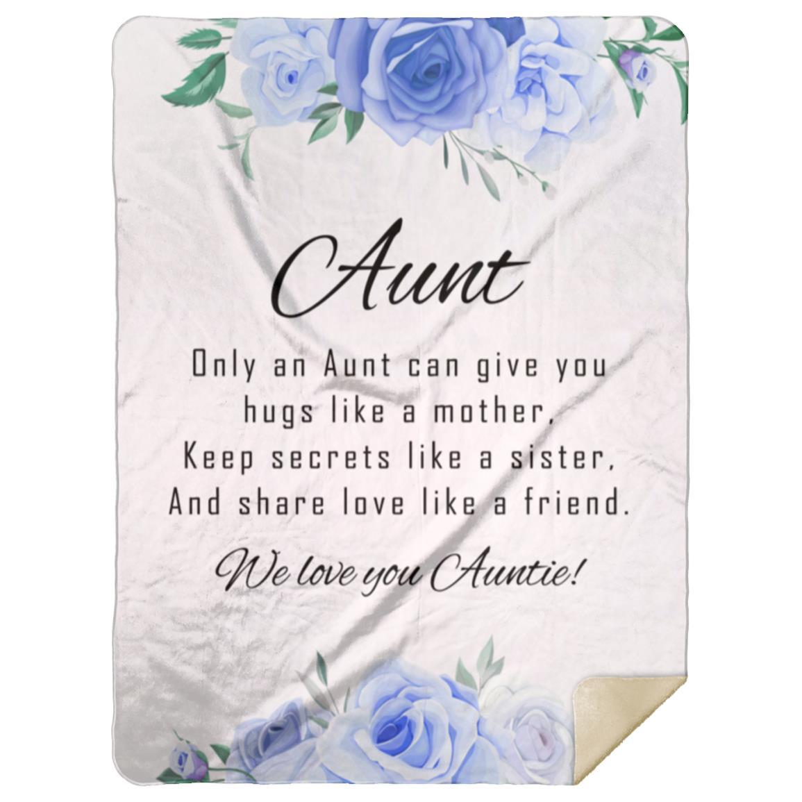 To My Aunt | We Love You Auntie | We Love You Auntie Blanket