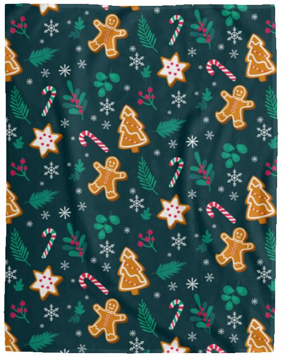 Ginger Bread Man Blanket | Christmas Gift