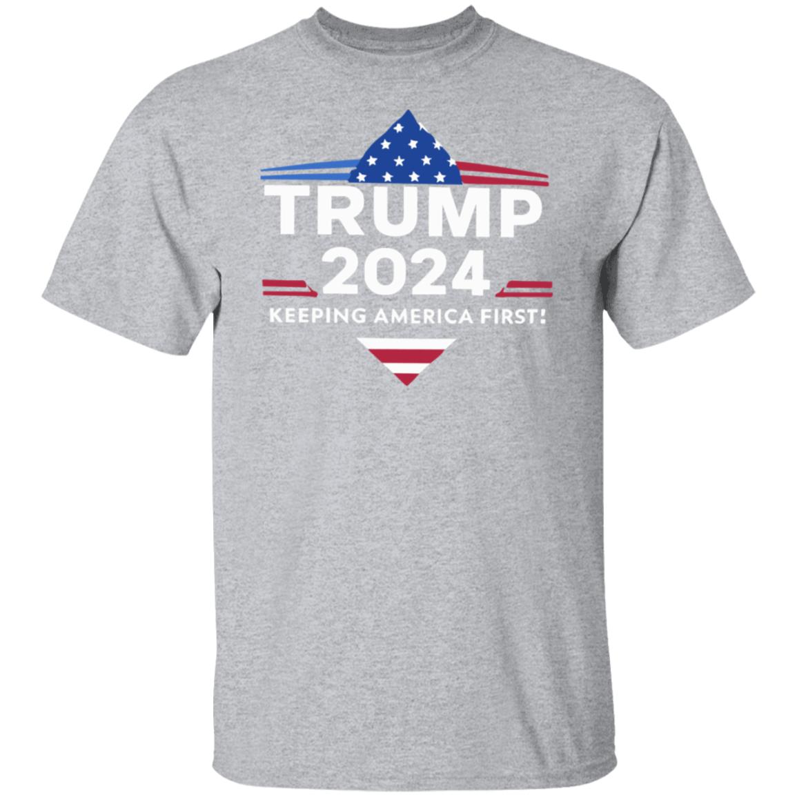 Trump 2024 Keeping America First T-Shirt
