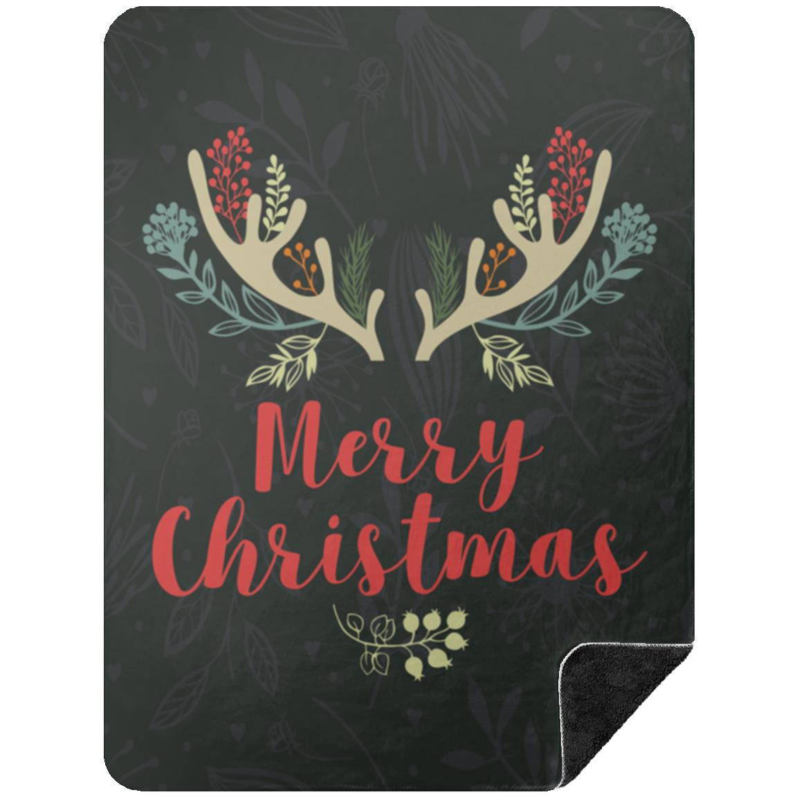 Merry Christmas Blanket, Christmas Gift for Mom, Dad, Kids