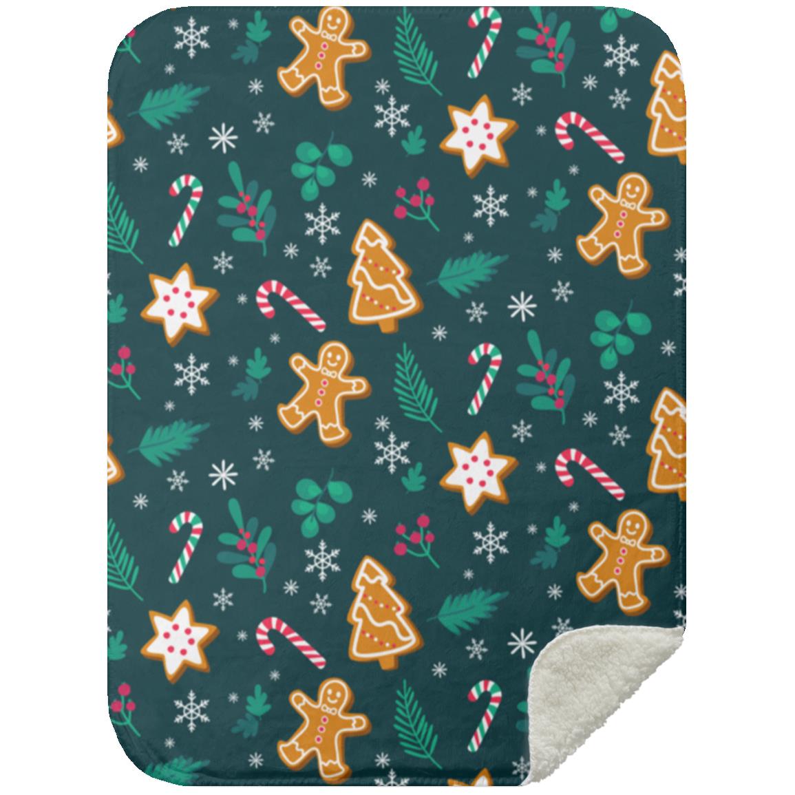 Ginger Bread Man Blanket | Christmas Gift