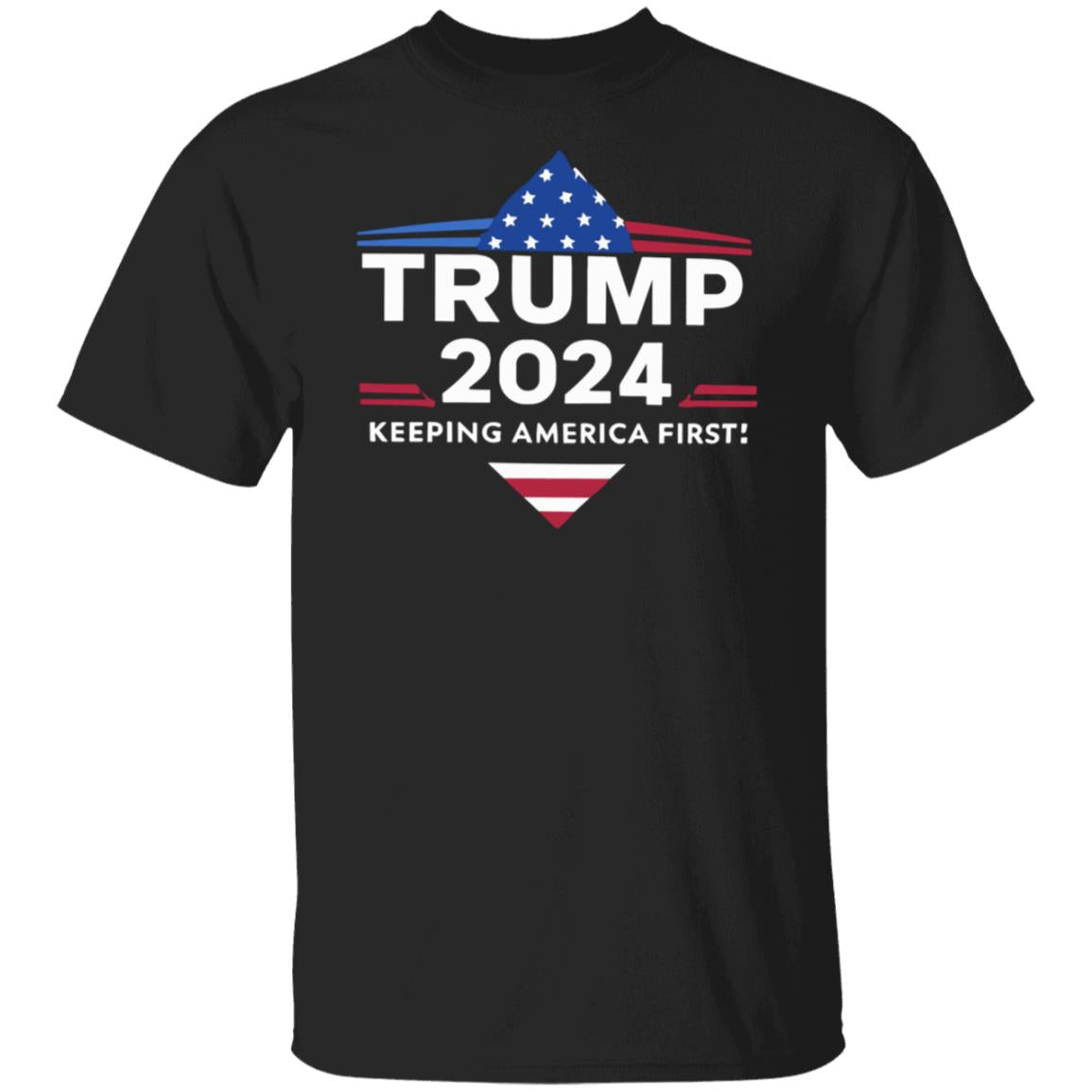 Trump 2024 Keeping America First T-Shirt