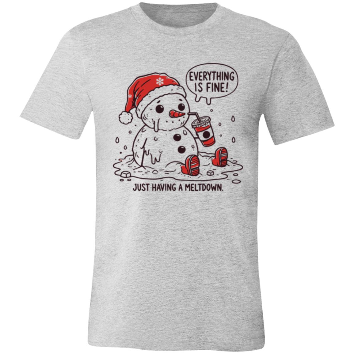 Everything is Fine, Christmas T-Shirt/Hoodie