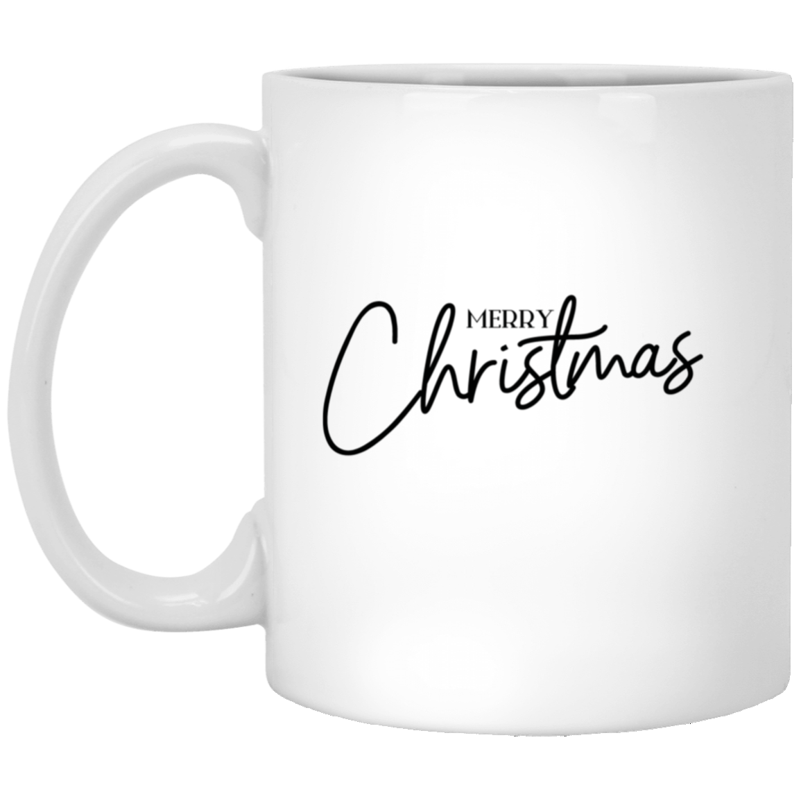 Merry Christmas 11 oz. White Mug