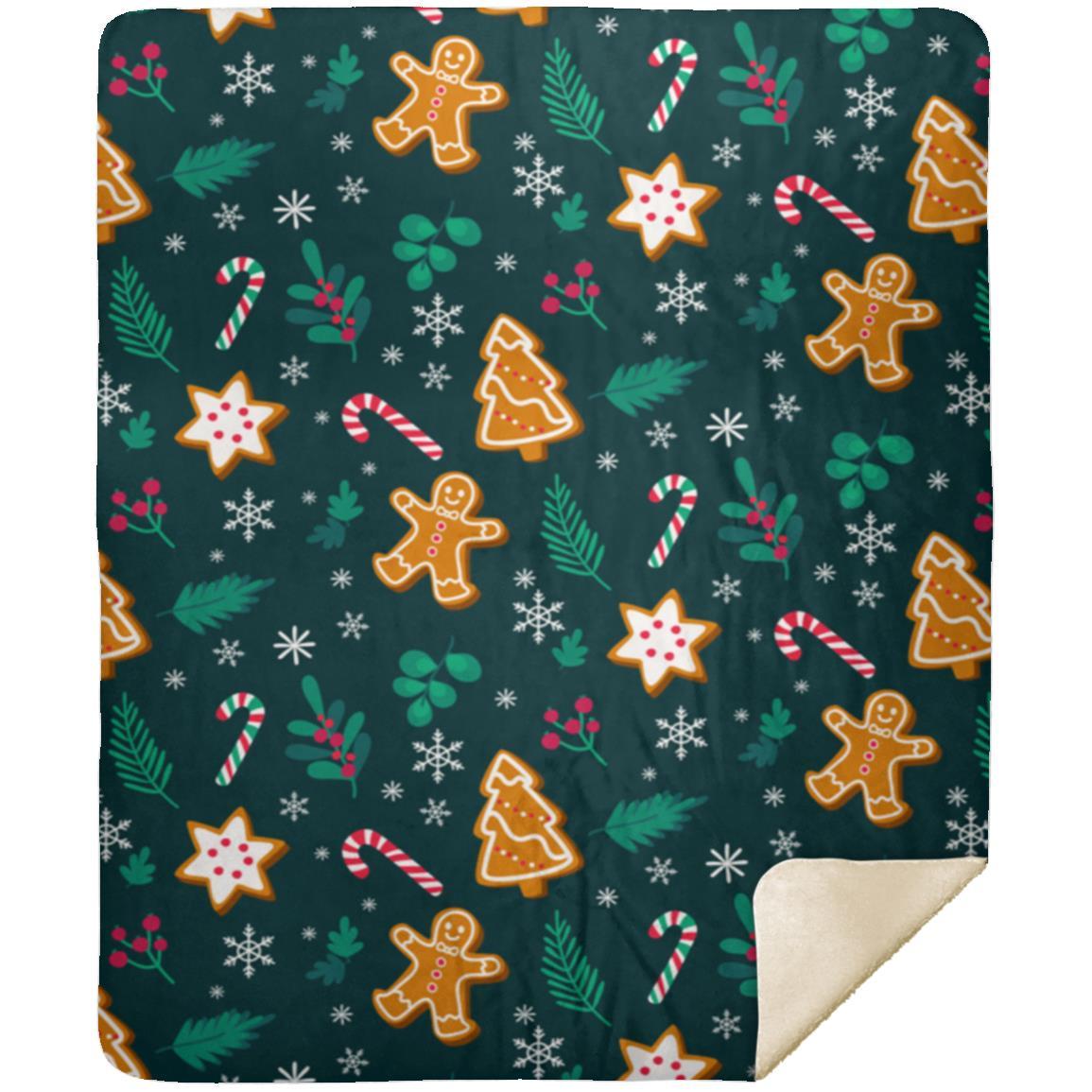 Ginger Bread Man Blanket | Christmas Gift