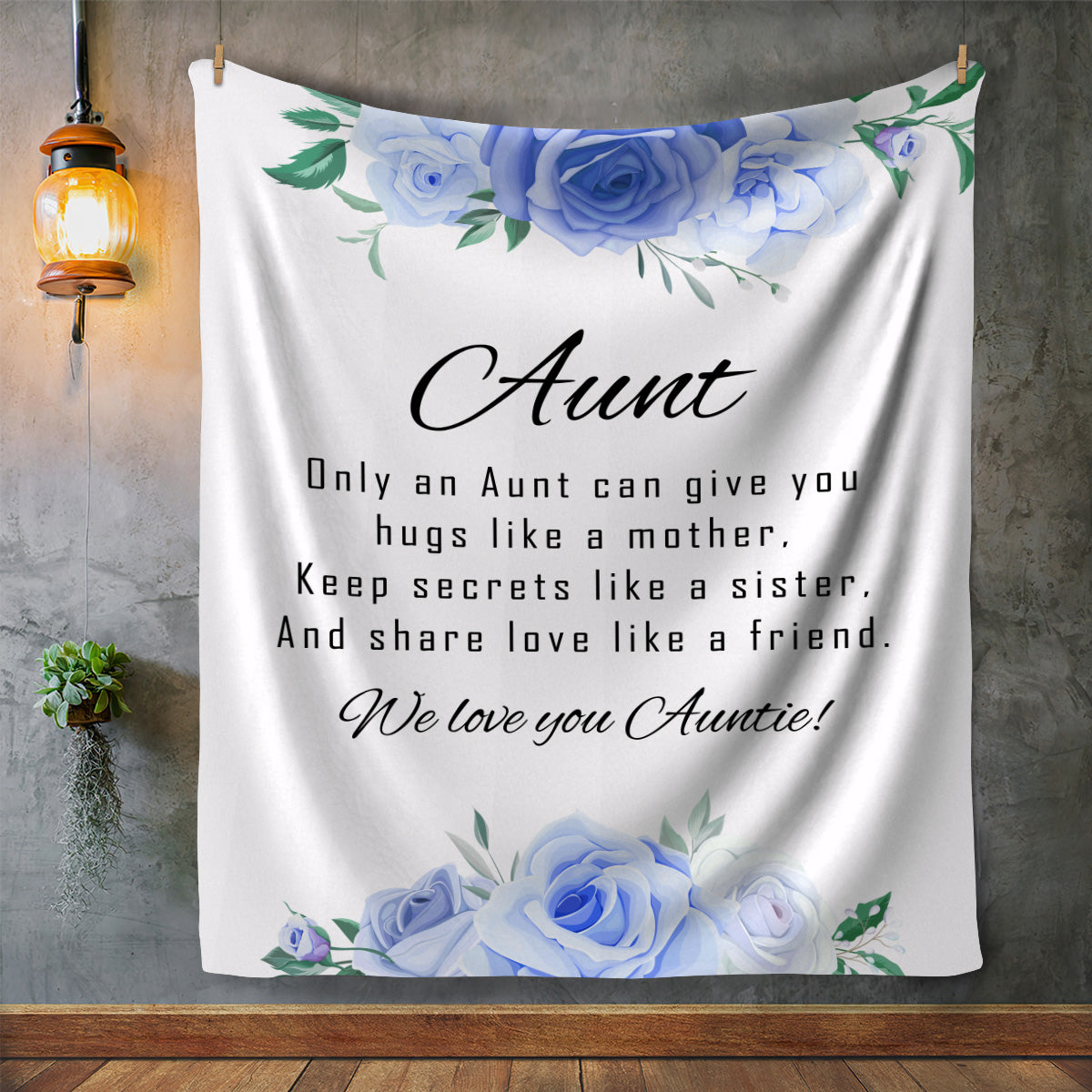 To My Aunt | We Love You Auntie | Birthday Gift, Valentine's Gift, Special Occasions