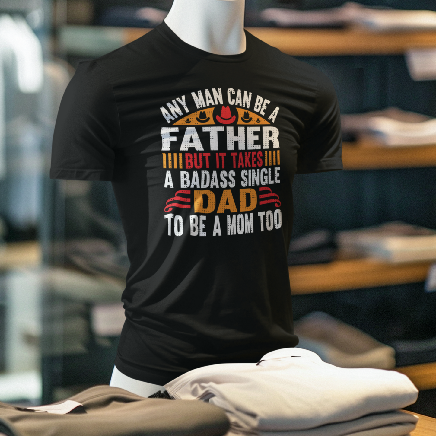 Any Man Can Be a Father T-Shirt