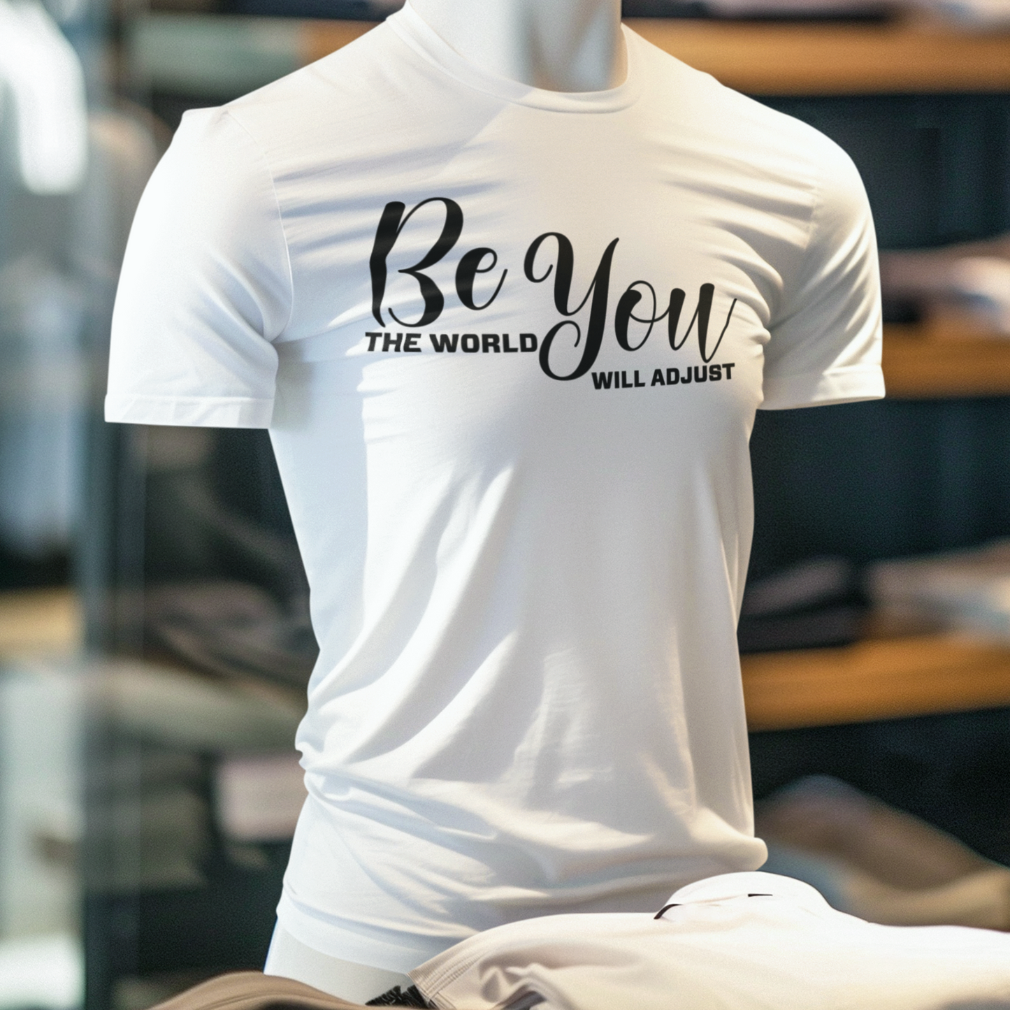 Be You The World Will Adjust Premium Short Sleeve T-Shirt