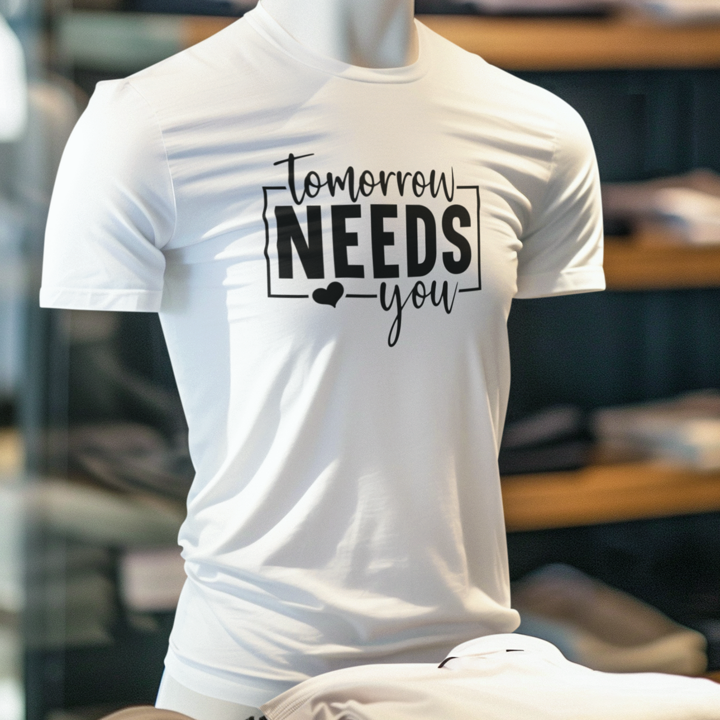 Tomorrow Needs You Premium Short Sleeve T-Shirt