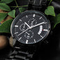 Customizable Engraved Chronograph Watch