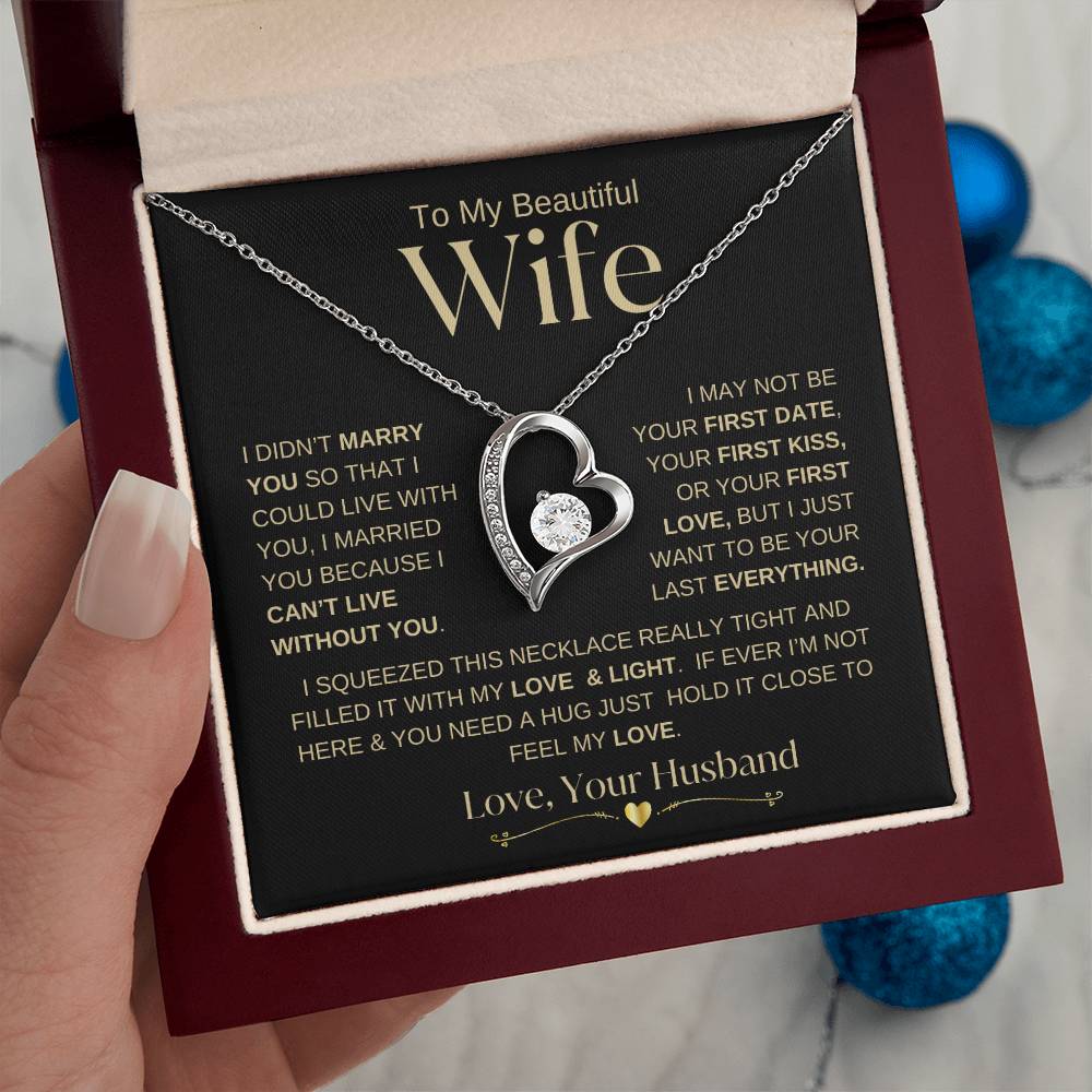 To My Beautiful Wife | Hold This Tight to Feel My Love