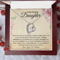 To My Amazing Daughter | Forever Love Necklace | Christmas Gift, Birthday Gift