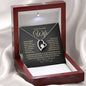 To My Beautiful Wife | Forever Love Necklace - BG