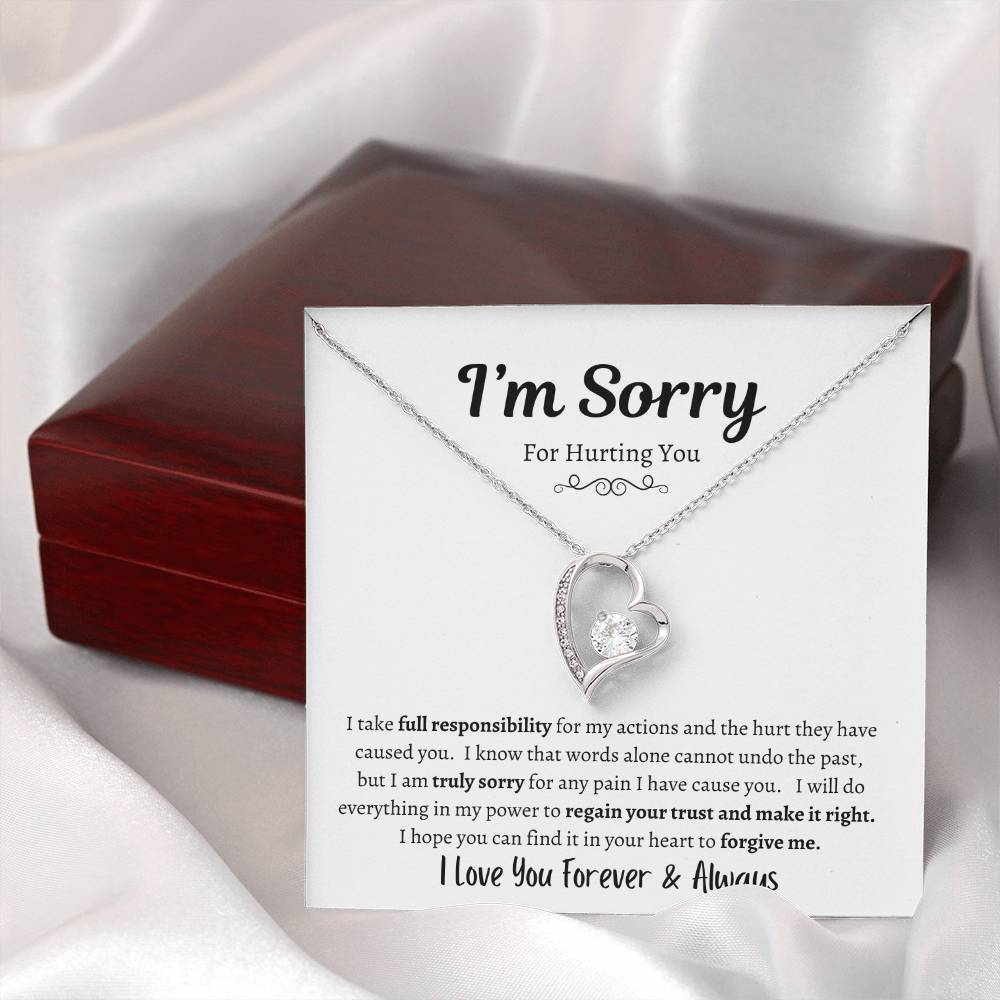 I'm Sorry for Hurting You | Forever Love Necklace