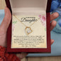 To My Amazing Daughter | Forever Love Necklace | Christmas Gift, Birthday Gift