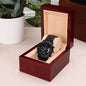 Customizable Engraved Chronograph Watch