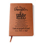 To My Daughter | Class of 2024 | Leather Journal