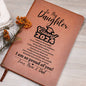 To My Daughter | Class of 2024 | Leather Journal