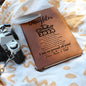 To My Daughter | Class of 2024 | Leather Journal