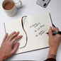 To My Daughter 2024 Graduate, So Proud of You | Leather Journal | Love, Dad