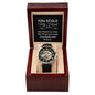 Gift Watch for Him | You Stole My Heart, Happy Valentine's Day Gift, Happy Birthday Gift, Father's Day Gift