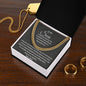 To My Son | I Will Always Carry you in my Heart | Cuban Link Necklace, Christmas Gift, Birthday Gift