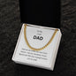 To My Dad | Happy Father's Day, Happy Birthday Gift | Cuban link Chain