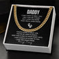 Daddy Baby Bump Gift | First Fathers Day To Be Gift | Cuban Link Chain