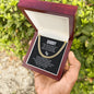 Daddy Baby Bump Gift | First Fathers Day To Be Gift | Cuban Link Chain