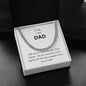 To My Dad | Happy Father's Day, Happy Birthday Gift | Cuban link Chain