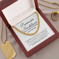 Promise Necklace For Him, Promise Gifts for Him, Boyfriend Promise Necklace, Gift For Boyfriend, Guy Christmas, Boyfriend Birthday Gift, Valentines Day Gift