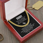 Daddy Baby Bump Gift | First Fathers Day To Be Gift | Cuban Link Chain