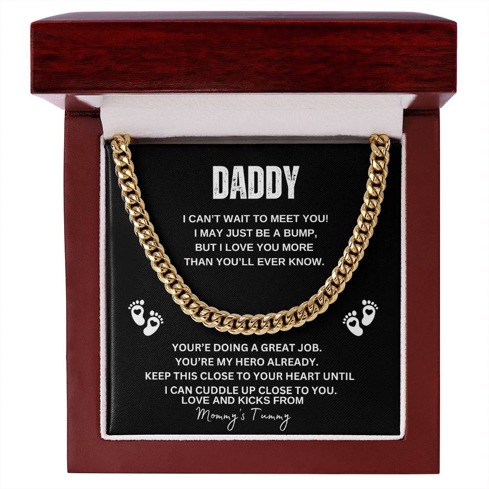 From The Bump Cuban Link Chain | Father's Day Gift