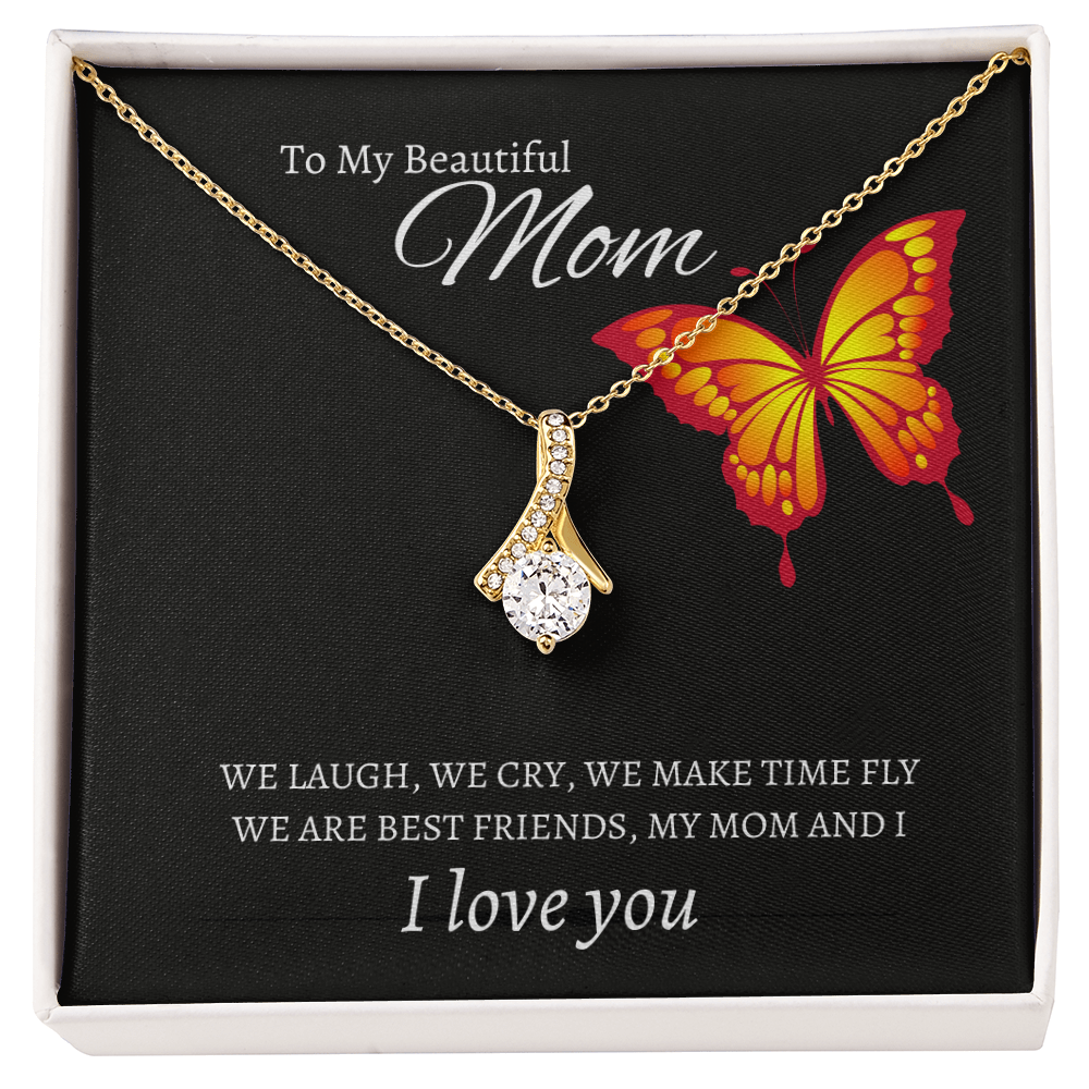 To My Mom, I Love You | Alluring Beauty Necklace