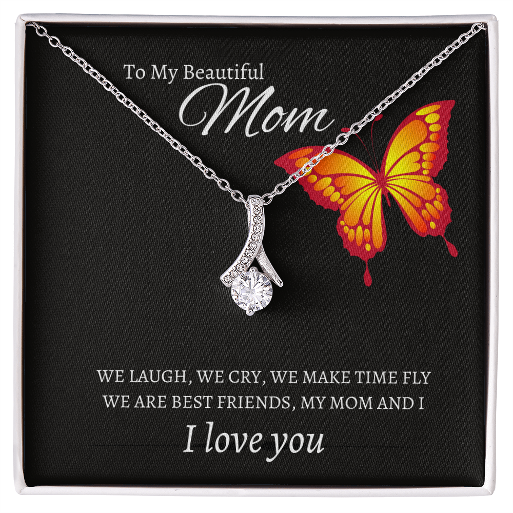 To My Mom, I Love You | Alluring Beauty Necklace