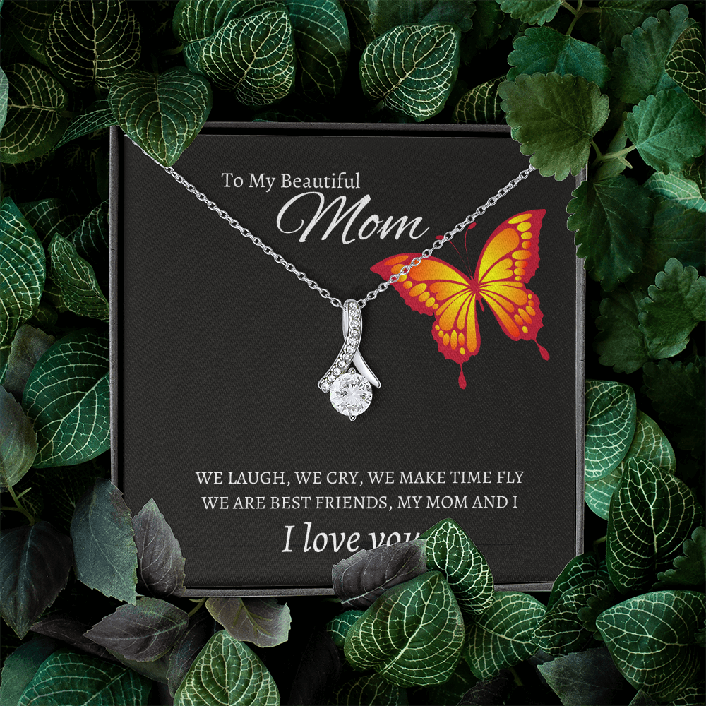 To My Mom, I Love You | Alluring Beauty Necklace