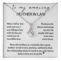 Mother-In-Law Gift | I Choose Your Son | Alluring Beauty Necklace
