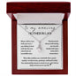 Mother-In-Law Gift | I Choose Your Son | Alluring Beauty Necklace