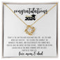 Congratulations on Your Graduation | Love, Mom and Dad