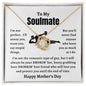 To My Soulmate | | Love Knot Necklace