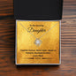 To My Amazing Daughter | Together Forever, Never Apart | Love Knot Necklace