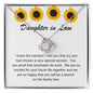 Daughter-In-Law Gift | Gift from Mother-In-Law, Bridal Shower Gift, Wedding Gift, Future Daughter Necklace