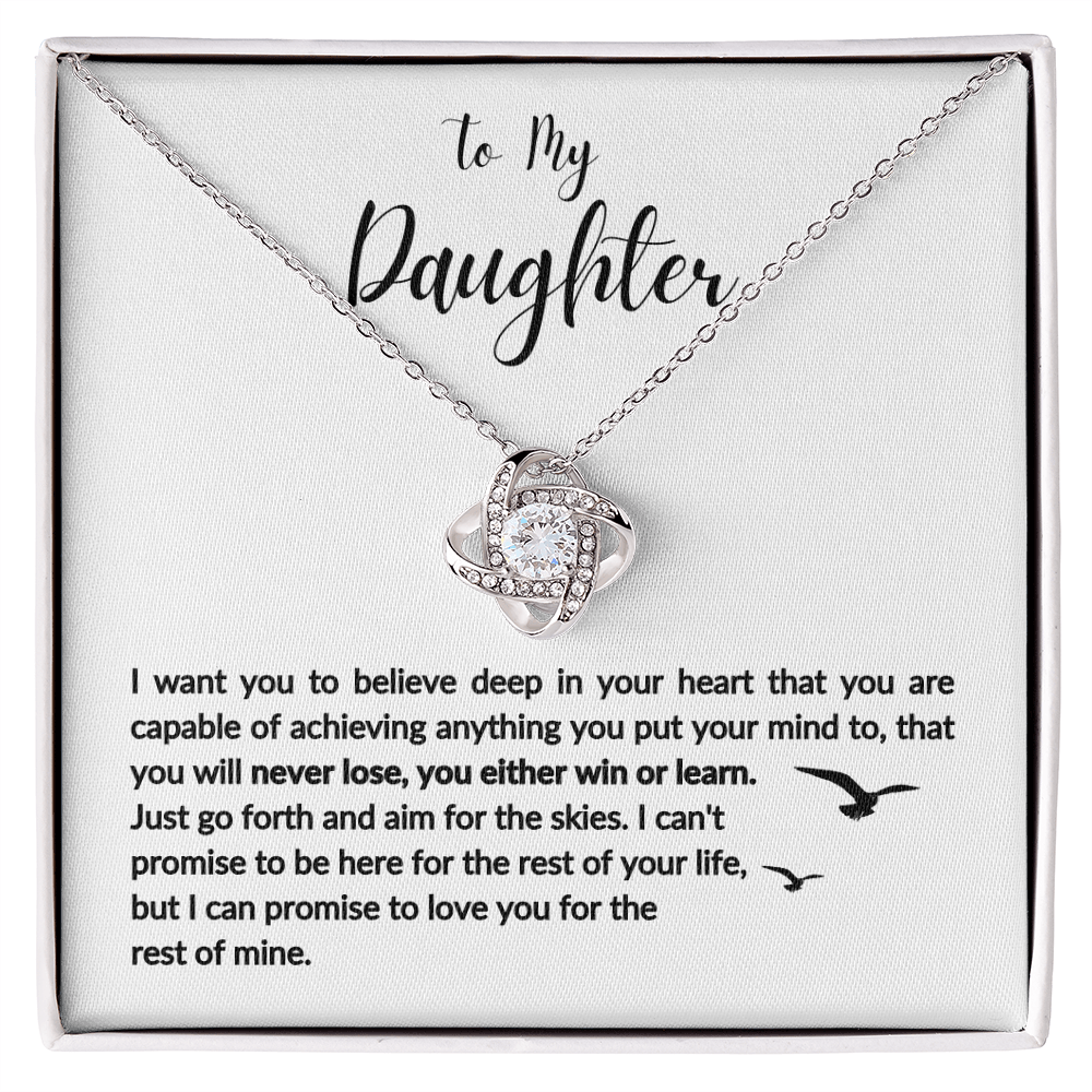 Best Gift For Daughters! To My Daughter Necklace