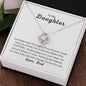 For My Daughter | Most Beautiful Chapter | Love Knot Necklace From Dad