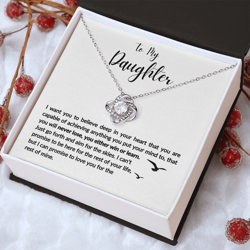 Best Gift For Daughters! To My Daughter Necklace