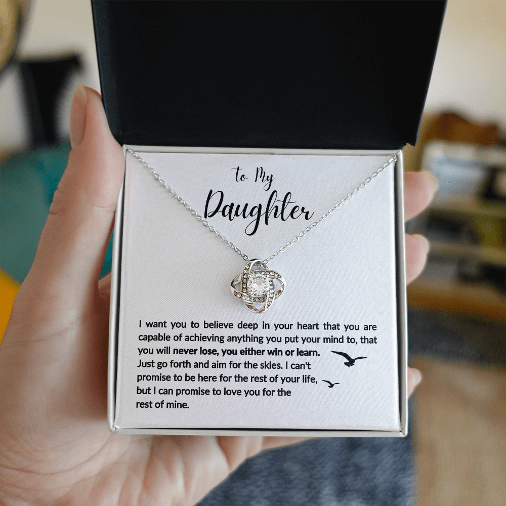 Best Gift For Daughters! To My Daughter Necklace