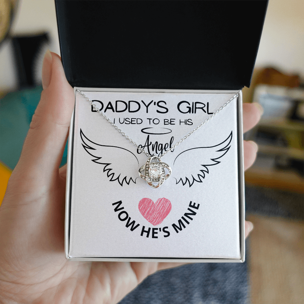 Daddy's Gift | Memorial Gift, Love Knot Necklace