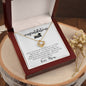 To My Daughter | Congratulations | Love Knot Necklace | Love, Mom