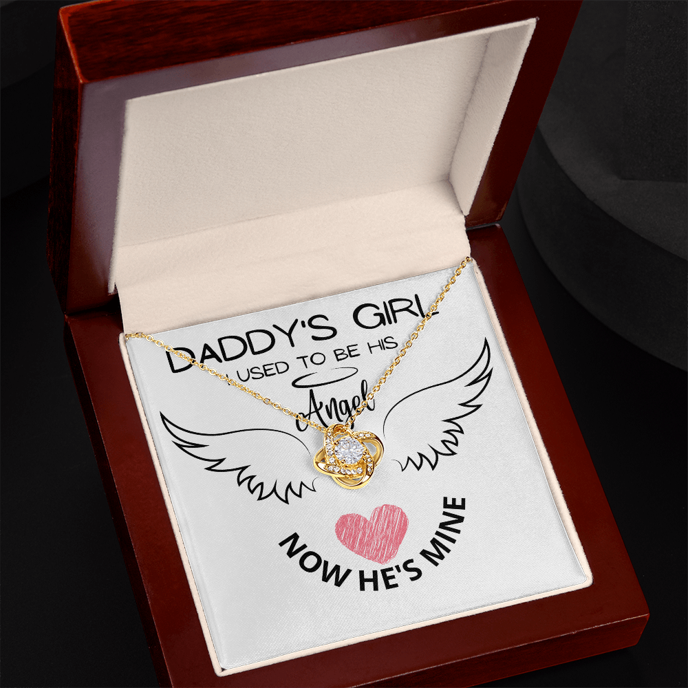 Daddy's Gift | Memorial Gift, Love Knot Necklace