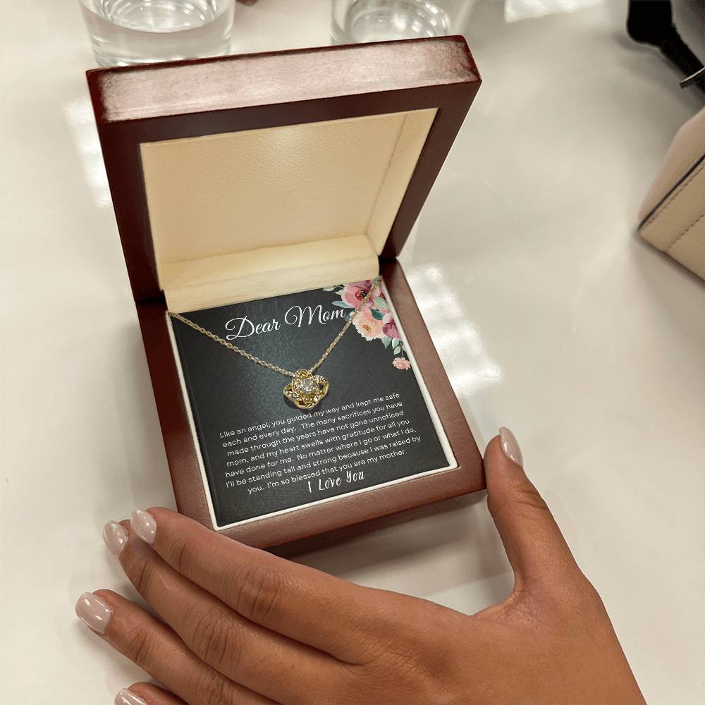 Dear Mom | Mother's Day Necklace, Mom Birthday Gift, Unique Mother's Day Gift Ideas
